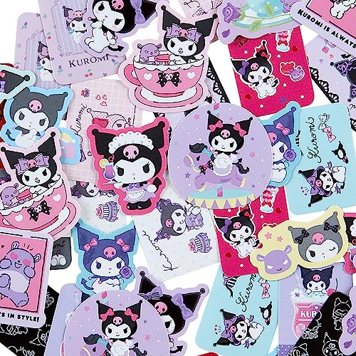 Sanrio Kuromi Seal & Case Set 401269 - WAFUU JAPAN