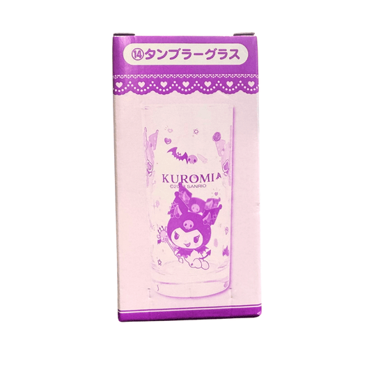 Sanrio Kuromi Tumbler Glass Japan Limited Edition Made in Japan - WAFUU JAPAN