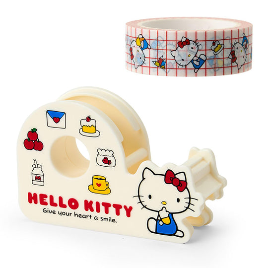 Sanrio Tape Cutter and Paper Tape Hello Kitty Model 321265 - WAFUU JAPAN