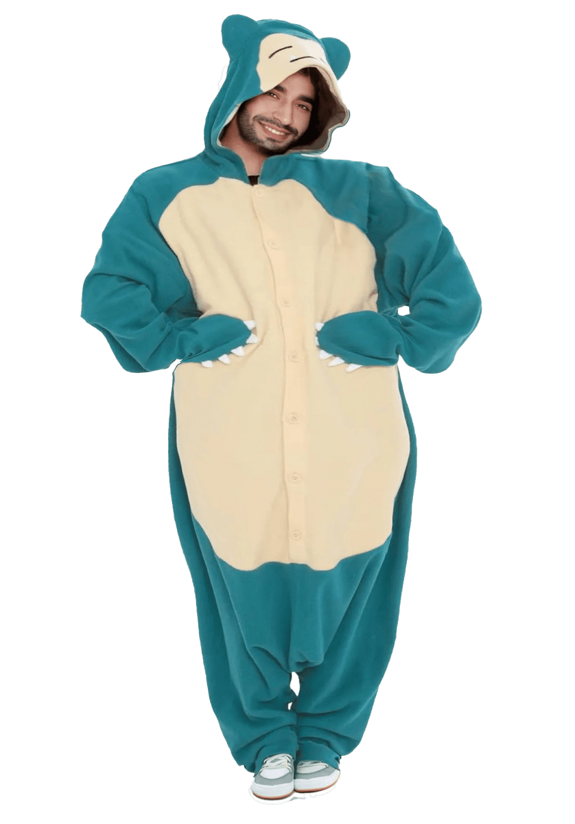 SAZAC Fleece Pokemon Kabigon Snorlax TMY-032 Kigurumi