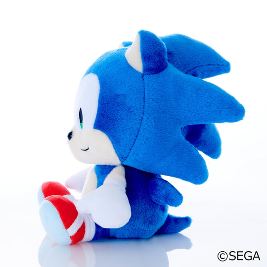 Sega Fave Sonic and Friends Plush Toy Medium Size Sonic - WAFUU JAPAN