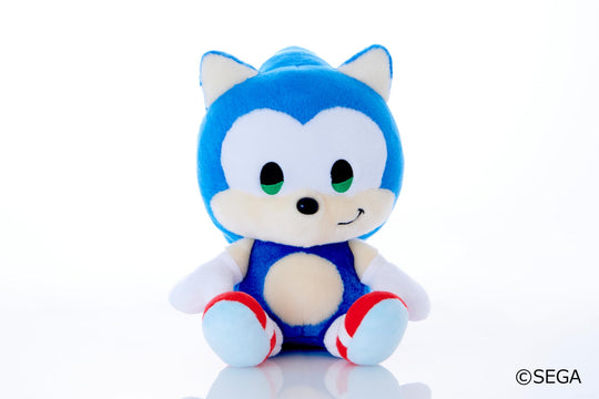 Sega Fave Sonic and Friends Plush Toy Medium Size Sonic - WAFUU JAPAN