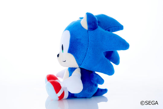 Sega Fave Sonic and Friends Plush Toy Medium Size Sonic - WAFUU JAPAN