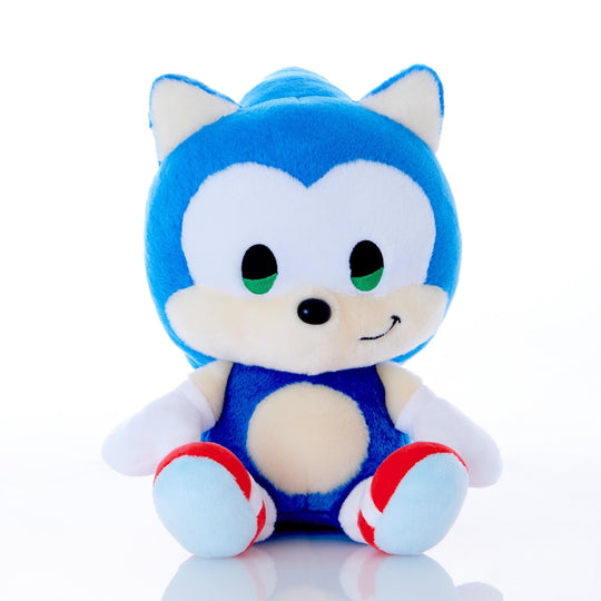 Sega Fave Sonic and Friends Plush Toy Medium Size Sonic - WAFUU JAPAN