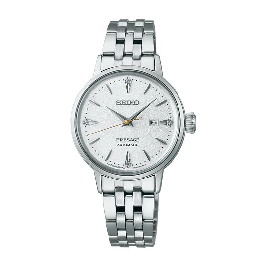SEIKO Presage Cocktail Time 30mm SRRW005 Women's Silver - WAFUU JAPAN