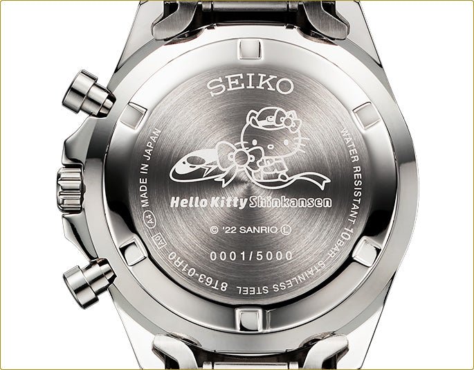 ハローキティ　SEIKO　腕時計　セイコー　500系新幹線　25周年ウォッチ セイコー 500系新幹線25周年記念 ハローキティ新幹線 ウオッチ