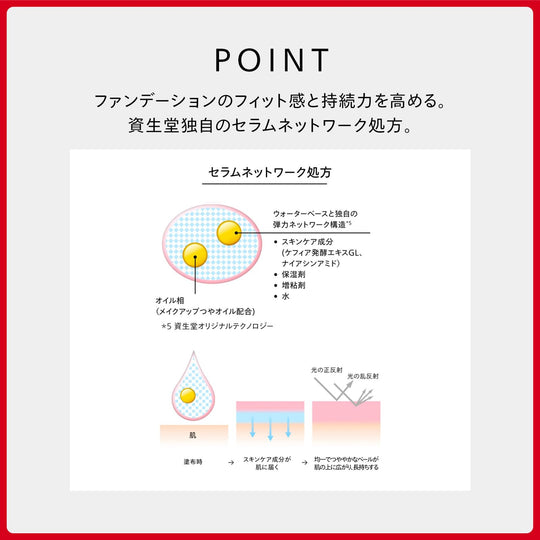 Shiseido Makeup Essence Skin Glow Primer SPF25 PA Plus 30g Liquid Unscented - WAFUU JAPAN