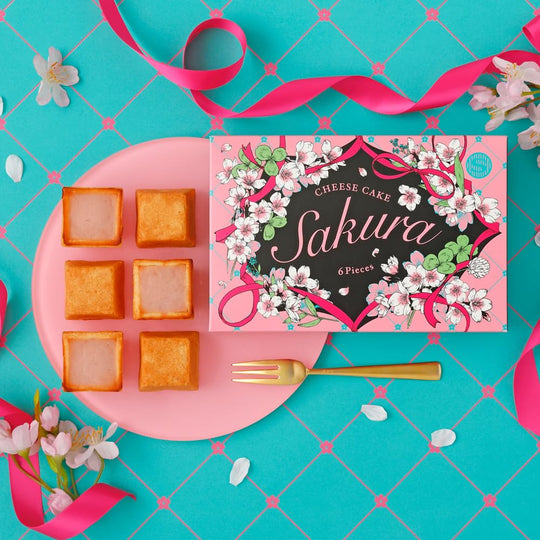 Shiseido Parlor Sakura Cheesecake 6pcs - WAFUU JAPAN