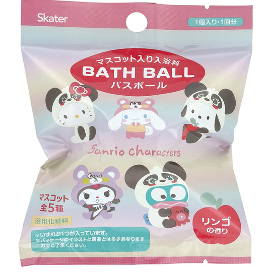 Skater Bath Bomb with Sanrio Mascot Bath Ball Bath Additive BSB1 - A - WAFUU JAPAN