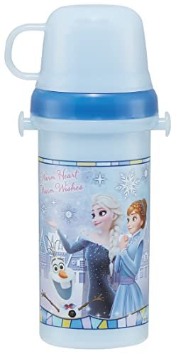 Skater Disney Anna and the Snow Queen Children's Water Bottle 480ml PSB5KD-A - WAFUU JAPAN