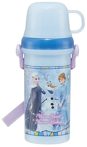Skater Disney Anna and the Snow Queen Children's Water Bottle 480ml PSB5KD-A - WAFUU JAPAN