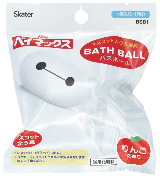 Skater Disney Baymax Bath Bomb with Mascot Bath Ball BSB1 - A - WAFUU JAPAN