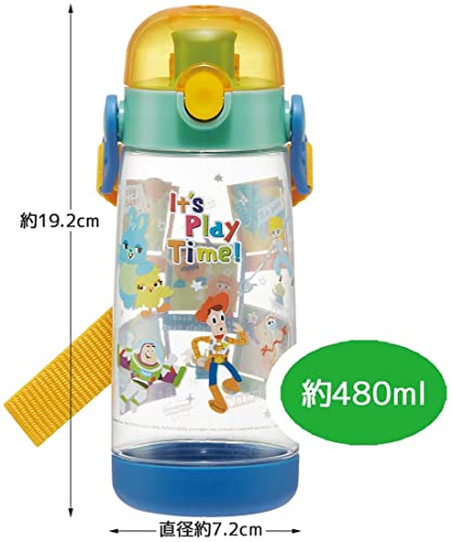 Skater Disney Toy Story Water Bottle 480ml PDDR5 - WAFUU JAPAN