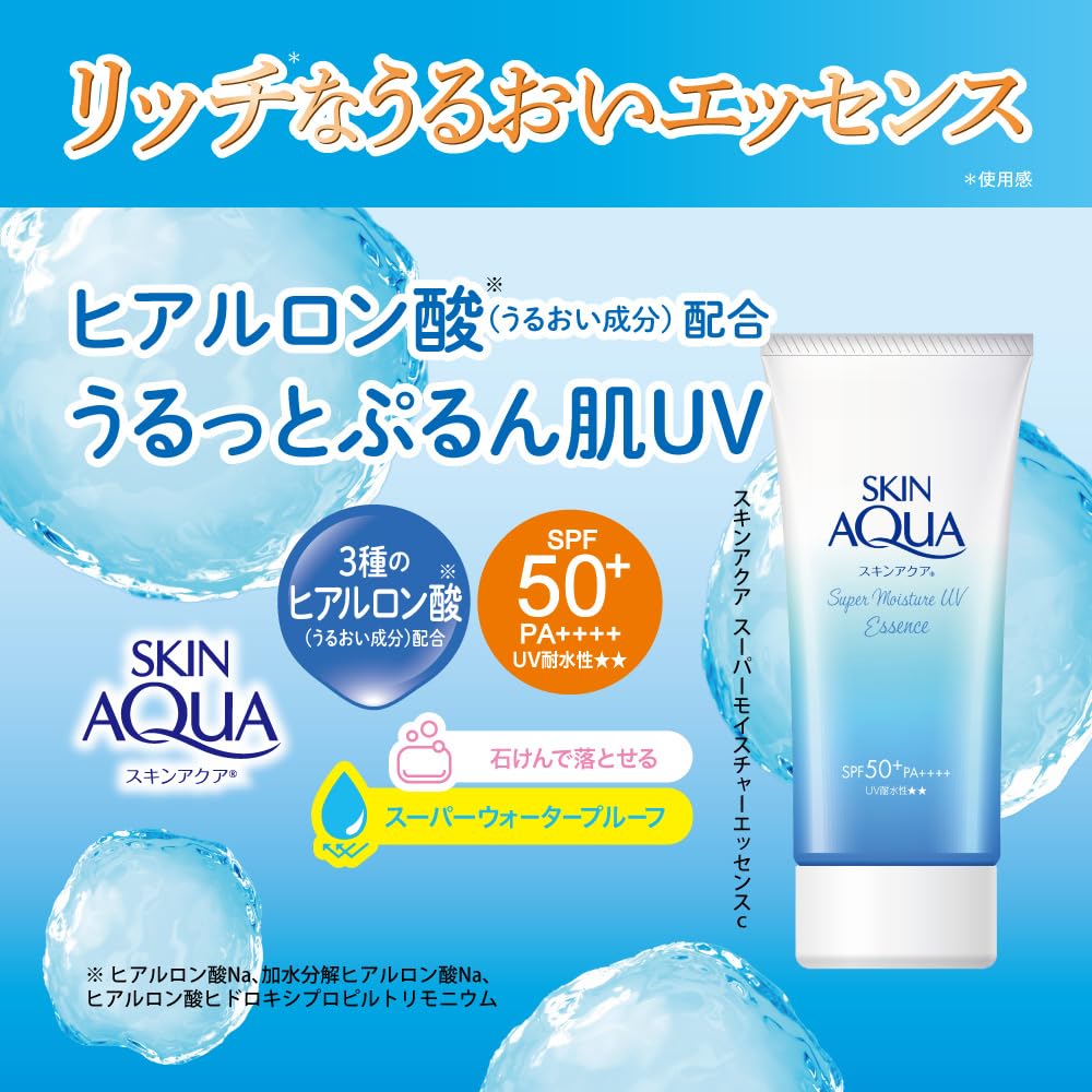 スキンアクア スーパー モイスチャー エッセンス SPF50+ PA++++