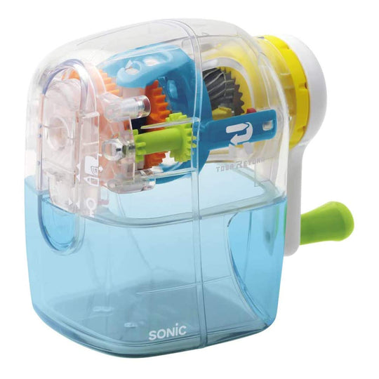 Sonic Pencil Sharpener Manual Transparent Model EK4297T - WAFUU JAPAN
