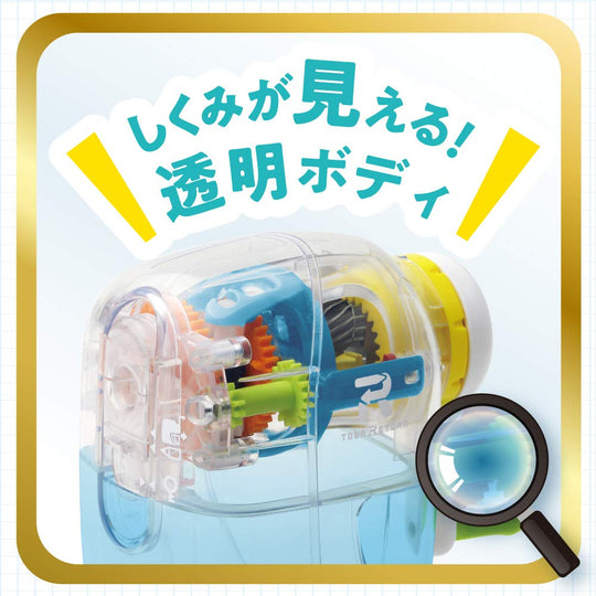 Sonic Pencil Sharpener Manual Transparent Model EK4297T - WAFUU JAPAN