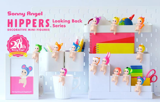 Sony Angel Hippers Mini Figure Looking Back Series Colorful with Shrink Film - WAFUU JAPAN