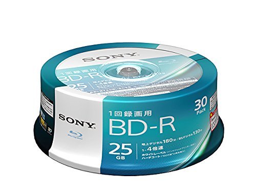 Sony BD - R 25GB 30 - Pack 4x Speed Single Recording 30BNR1VJPP4 - WAFUU JAPAN