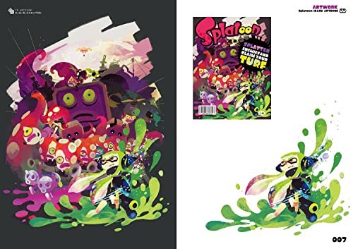 Splatoon Icas Art Book (Famitsu's Strategy Book) - WAFUU JAPAN