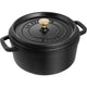 Staub Cocotte Round Dutch Oven Black 1102425 4 Quart