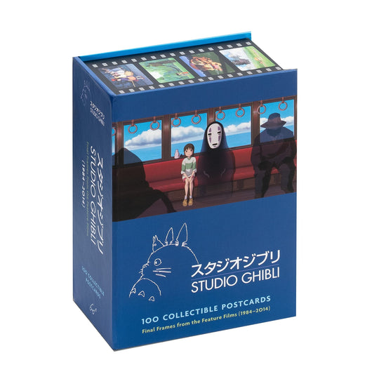 Studio Ghibli 100 Collectible Postcards Final Frames Feature Films 1984 - 2014 - WAFUU JAPAN