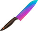 Sumikama Kasumi Santoku knife titanium coated 180mm Made in Japan 22018/RA