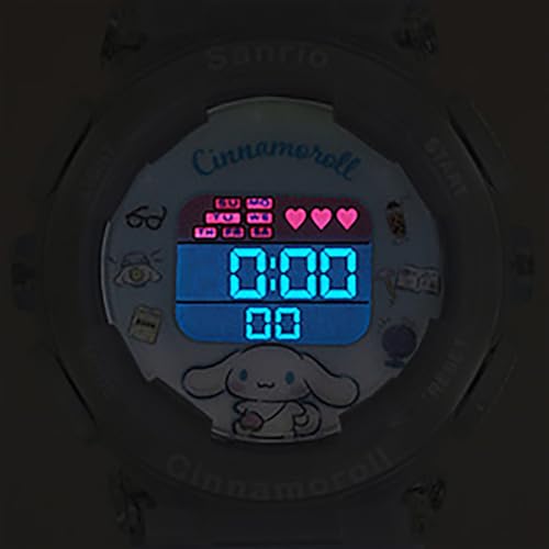 Sun Flame sanrio Digital Watch J - Axis Sanrio Cinnamoroll CR3C0003 - CN Blue - WAFUU JAPAN