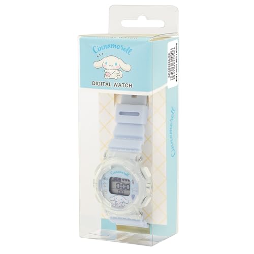 Sun Flame sanrio Digital Watch J - Axis Sanrio Cinnamoroll CR3C0003 - CN Blue - WAFUU JAPAN