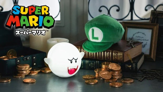 Super Mario Luigi Hat Plush Pouch Limited - WAFUU JAPAN