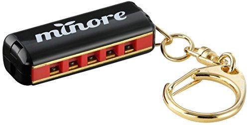 SUZUKI Mini-Harmonica minore 5-hole 10-note MHK-5B Black - WAFUU JAPAN
