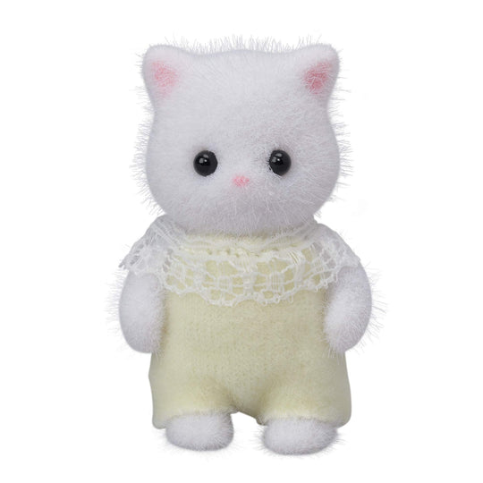 Sylvanian Families Persian Cat Baby Doll NI - 107 Collectible Toy - WAFUU JAPAN