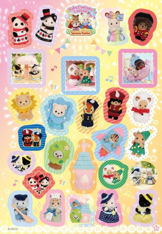Sylvanian Families Whole Baby Sticker Seal Book - WAFUU JAPAN