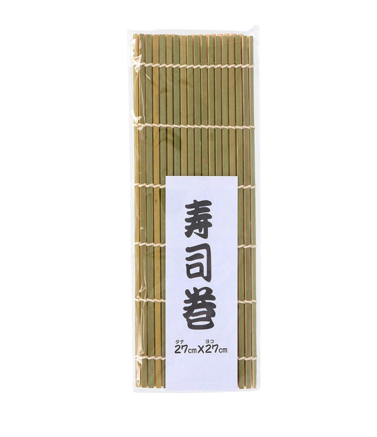 Takagi Bamboo Sushi Rolling Mat Natural Bamboo 27cm x 27cm - WAFUU JAPAN