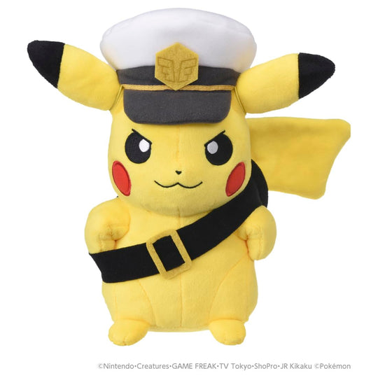 Takara Tomy Pokemon Plush Captain Pikachu Goggle Version - WAFUU JAPAN