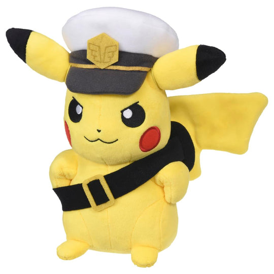 Takara Tomy Pokemon Plush Captain Pikachu Goggle Version - WAFUU JAPAN
