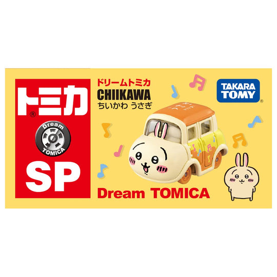 Takara Tomy Tomica Dream Tomica Chiikawa Usagi Mini Car Toy Age 3+ - WAFUU JAPAN