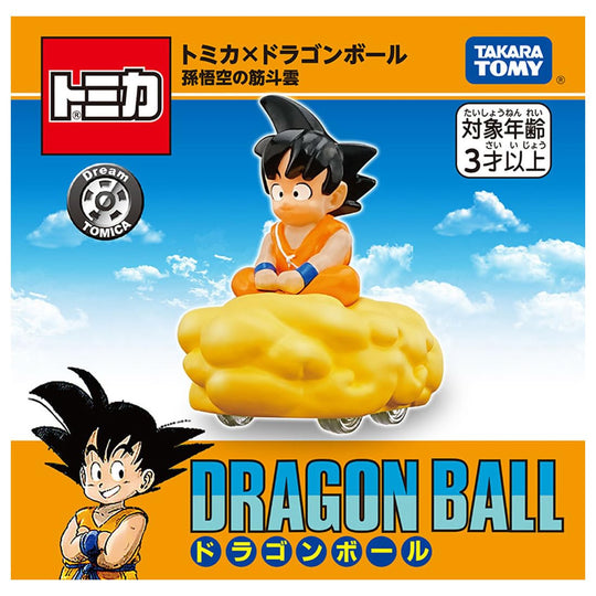 Takara Tomy Tomica Dream Tomica Dragon Ball Son Goku Flying Nimbus Mini Car Toy - WAFUU JAPAN