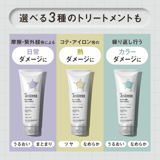 THE ANSWER Super Lamella Shampoo 400ml — Bergamot & Daphne (Silicone - Free) - WAFUU JAPAN