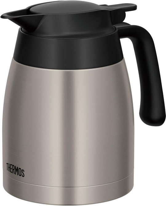 Thermos Stainless Steel Pot Insulated Tabletop Vacuum Bottle TTB - 1001 1.0L - WAFUU JAPAN