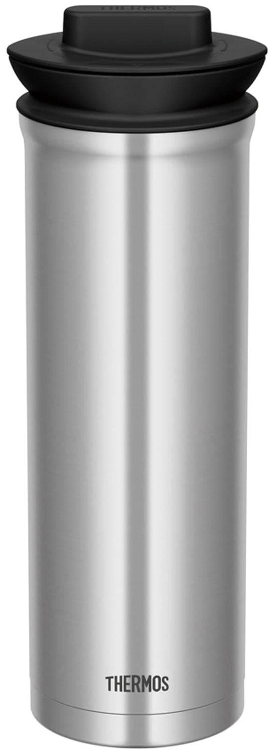 Thermos Stainless Steel Pot with Tea Pack Holder TTD - 1000 Black 1.0L - WAFUU JAPAN