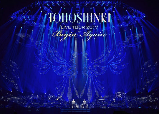 Tohoshinki Live Tour 2017 Begin Again DVD 3 - Disc Limited Edition - WAFUU JAPAN