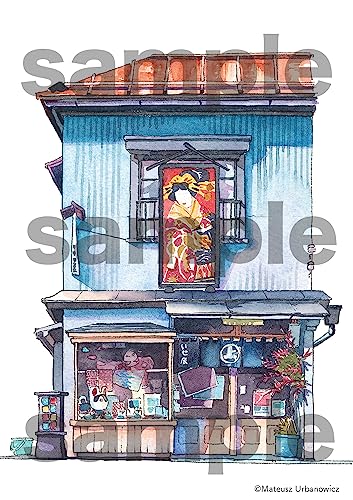 Tokyo Storefronts - POSTCARD BOOK Mateusz Urbanowicz - WAFUU JAPAN