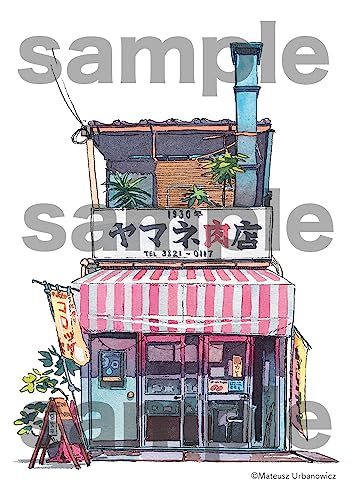 Tokyo Storefronts - POSTCARD BOOK Mateusz Urbanowicz - WAFUU JAPAN