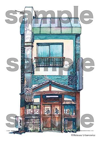 Tokyo Storefronts - POSTCARD BOOK Mateusz Urbanowicz - WAFUU JAPAN