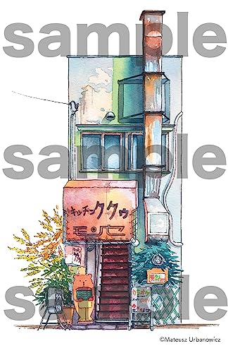 Tokyo Storefronts - POSTCARD BOOK Mateusz Urbanowicz - WAFUU JAPAN