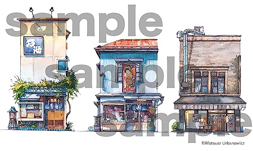 Tokyo Storefronts - POSTCARD BOOK Mateusz Urbanowicz - WAFUU JAPAN