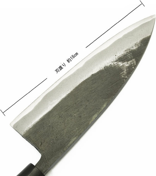 Tosa hamono Kurouchi 180mm Aoi Steel No 1 Made in Japan - WAFUU JAPAN