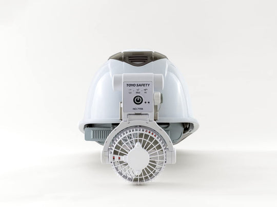 Toyo Helmet Mounted Blower Windy4 Cordless No 7706 White - WAFUU JAPAN