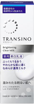 Transino Brightening Clear Milk Medicated Whitening Facial Cleanser 100ml - WAFUU JAPAN