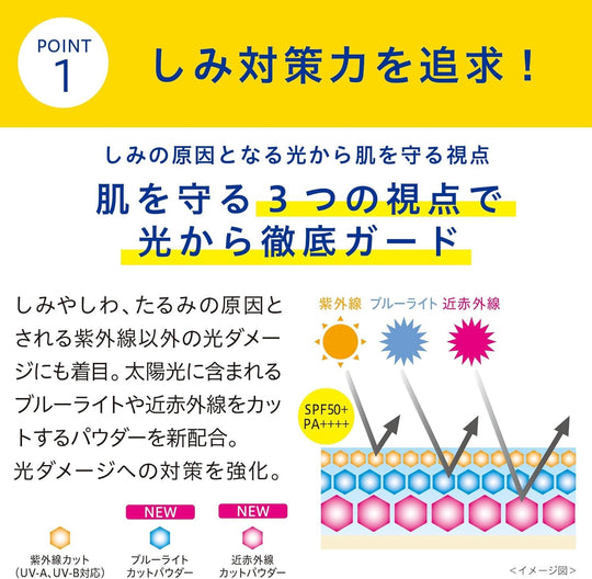 Transino UV Powder EX Medicated Sunscreen Face Powder 11g - WAFUU JAPAN